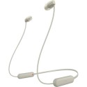WIC100C.CE7 Sony WI-C100 In-ear Wireless Headphones Cream
