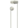 Sony WI-C100 In-ear Wireless Headphones Cream