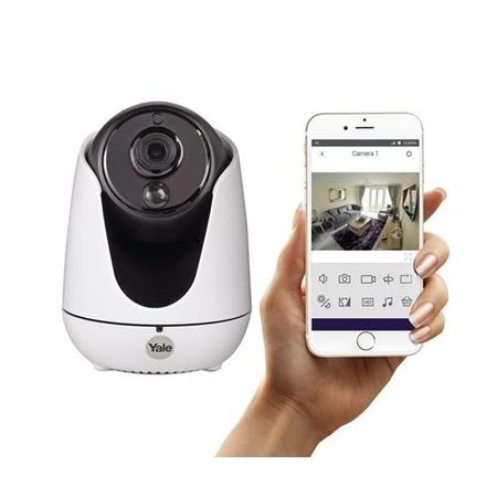 GRADE A1 - Yale Indoor Wireless Camera - HD 720p PTZ Camera with 8m Night Vision & 2-way audio