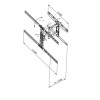 Vivanco 34892 Multi Action TV Wall Bracket - Up to 80 Inch