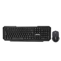 Wireless Keyboard & Mouse in Black 