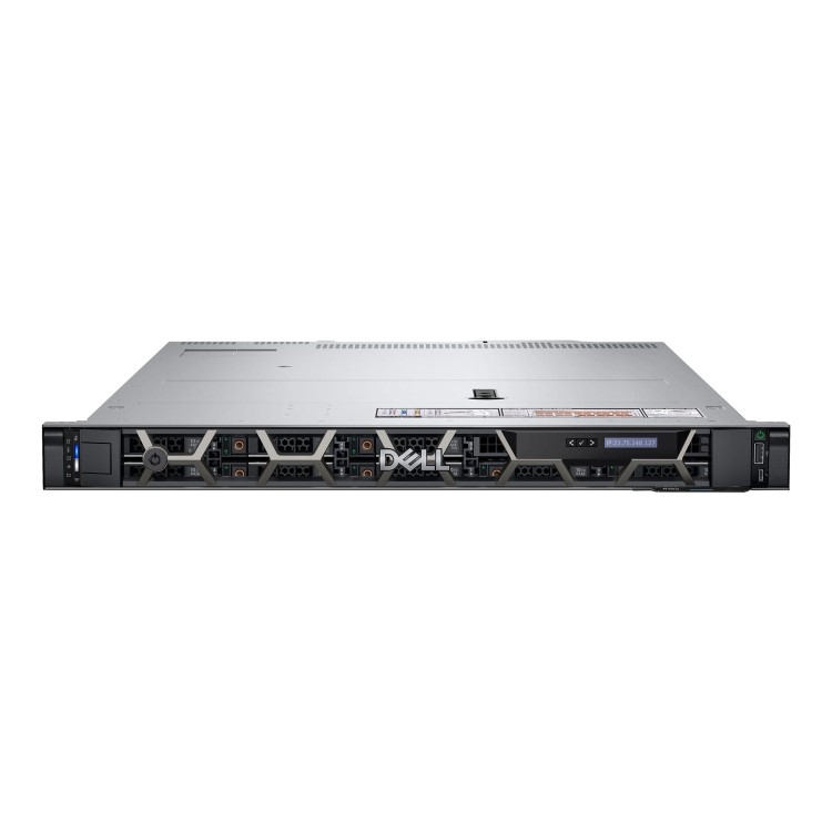 PowerEdge R450 Chassis 8 x 2.5in Hot-Plug Intel Xeon Silver 4314 32GB 480GB SSD Rails Bezel Quad-Port 1GbE BASE-T PERC H755 iDRAC9 Enterprise 800W 3Y Basic NBD
