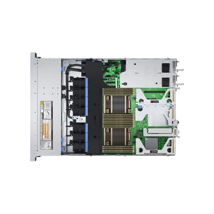 PowerEdge R450 Chassis 8 x 2.5in Hot-Plug Intel Xeon Silver 4314 32GB 480GB SSD Rails Bezel Quad-Port 1GbE BASE-T PERC H755 iDRAC9 Enterprise 800W 3Y Basic NBD