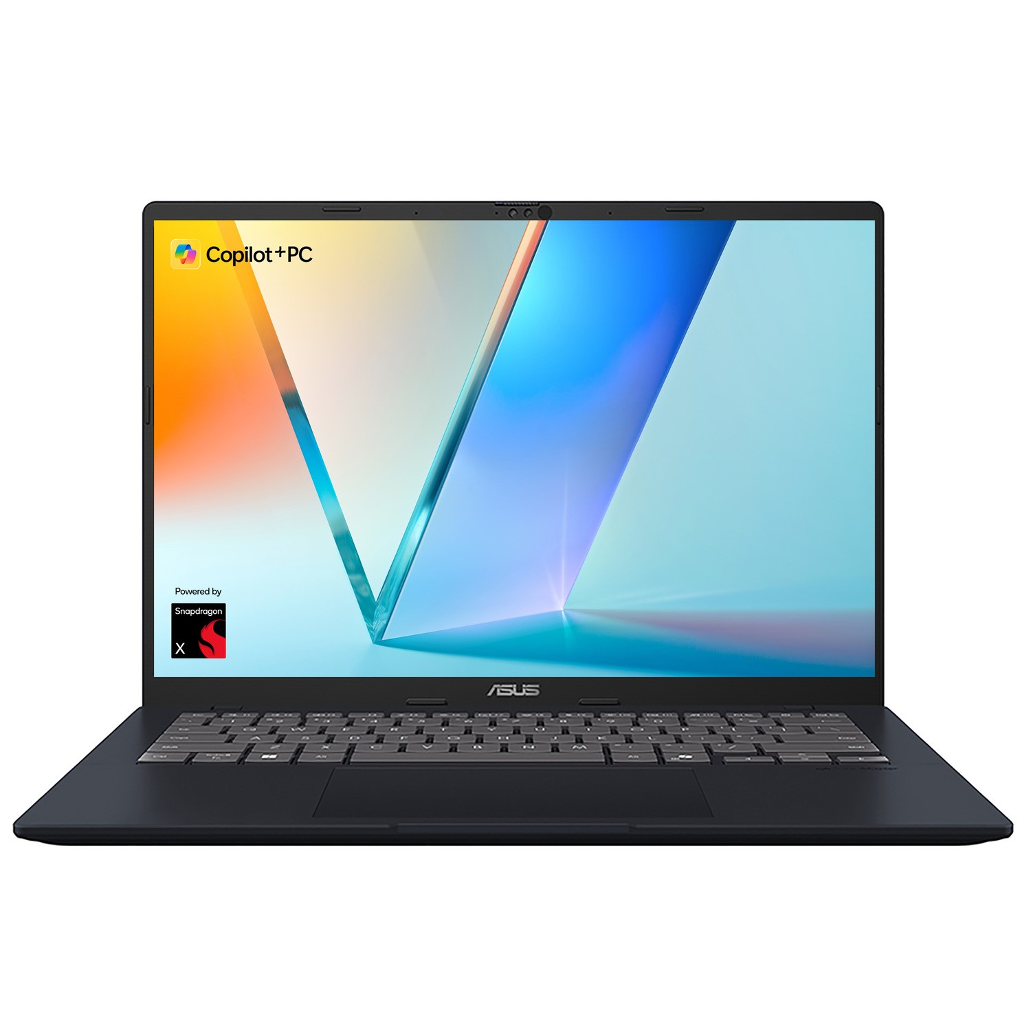 Asus Vivobook 14 Qualcomm Snapdragon X 16GB RAM 512GB SSD 14 Inch Windows 11 Laptop Blue, Laptops Direct - X1407QA-LY003W