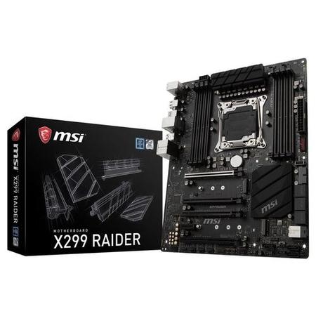 MSI Raider X299 Intel Socket 2066 ATX Motherboard