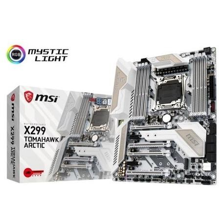 MSI Tomahawk Arctic White Intel X299 DDR4 LGA 2066 ATX Motherboard