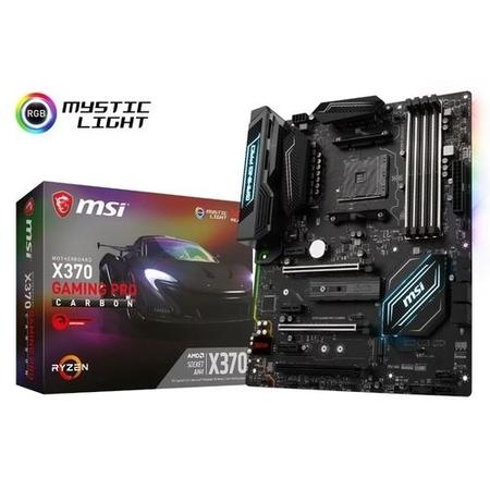MSI X370 Gaming Pro Carbon AMD Socket AM4 ATX Motherboard