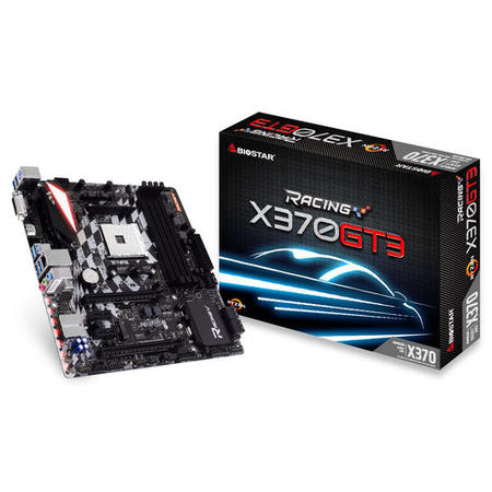 Biostar X370 AMD Socket AM4 Micro-ATX Motherboard