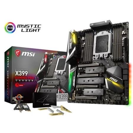 MSI AMD X399 GAMING PRO CARBON AC DDR4 TR4 ATX Motherboard
