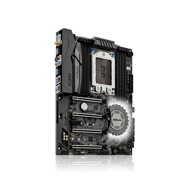 Asrock X399 TAICHI AMD X399 TR4 ATX 8 DDR4 XFire/SLI Wi-Fi Dual GB LAN RGB Lighting