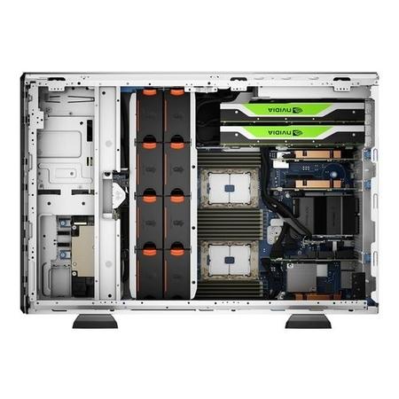 Dell EMC PowerEdge T550 Intel Xeon Silver 4314 2.4GHz 16c 32GB DDR4-SDRAM PERC H755 1x 480GB SSD 2.5 SFF 800W Gigabit Ethernet 5U Tower Server