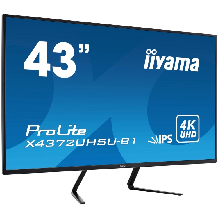 iiyama ProLite X4373UHSU-B1 43" 4K UHD VA Monitor