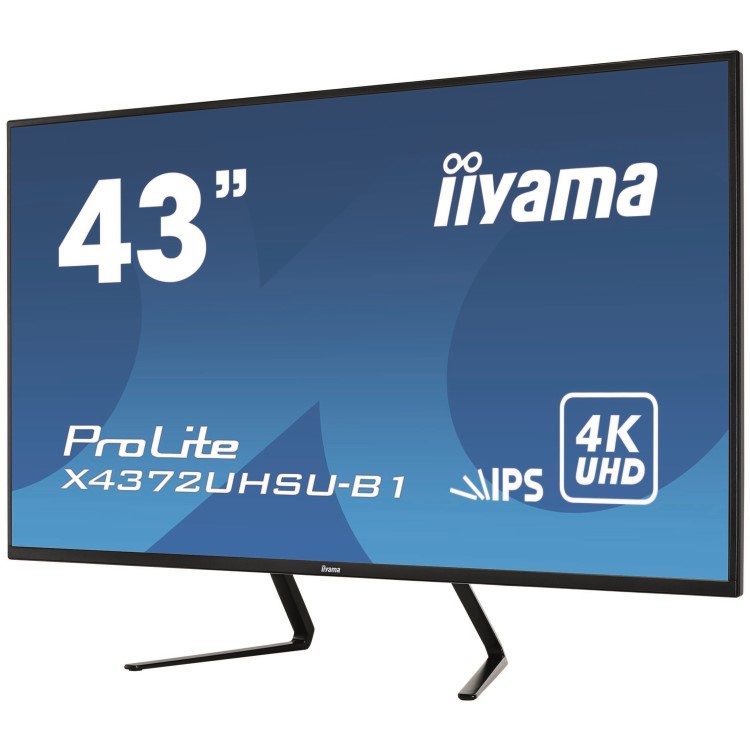 iiyama ProLite X4373UHSU-B1 43" 4K UHD VA Monitor