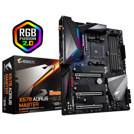 Gigabyte MB AMD AM4 X570 Aorus Master D4 ATX