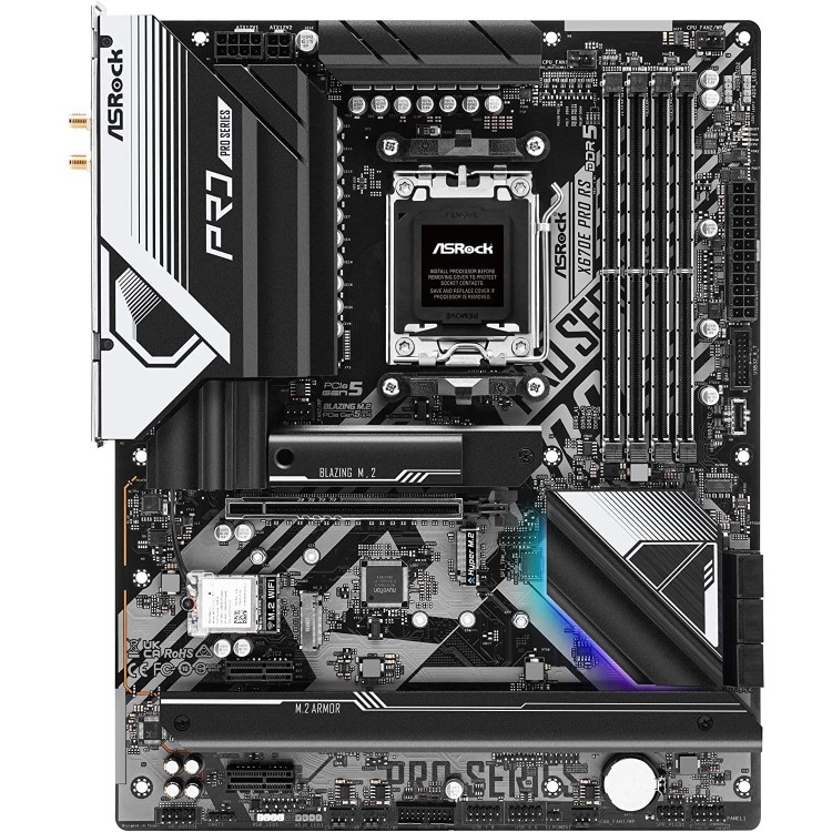 ASRock X670E Pro RS AMD AM5 DDR5 ATX Motherboard