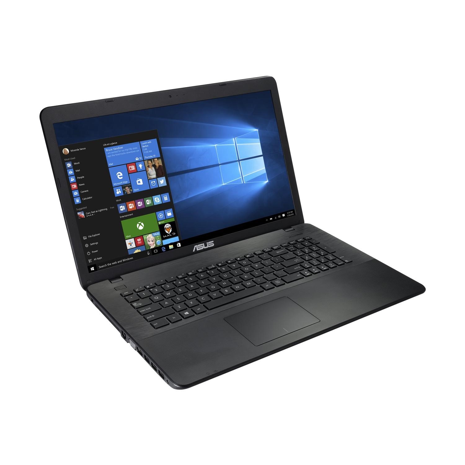 Asus X751SA-TY068T Celeron N3050 8GB 1TB DVD-RW 17.3 Inch Windows