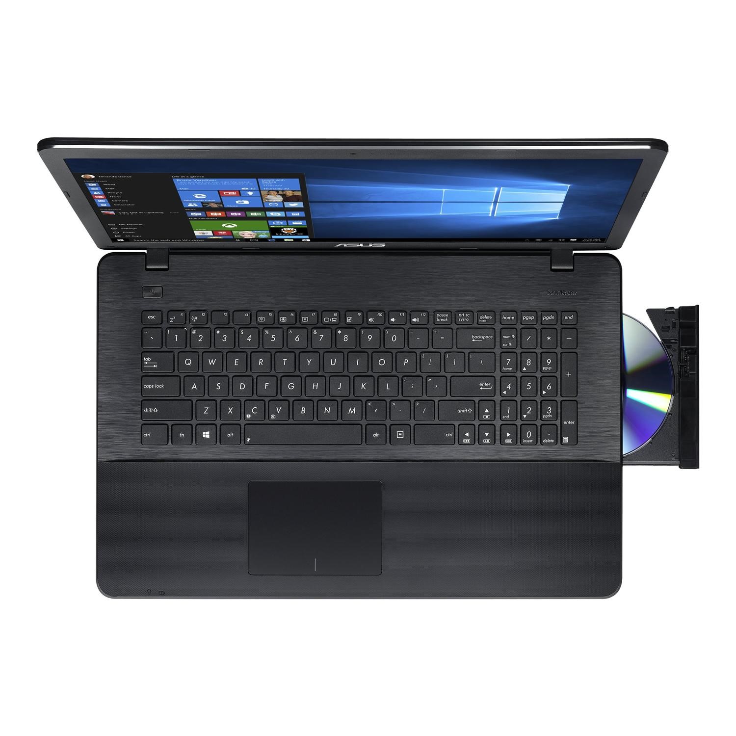 Asus X751SA-TY068T Celeron N3050 8GB 1TB DVD-RW 17.3 Inch Windows