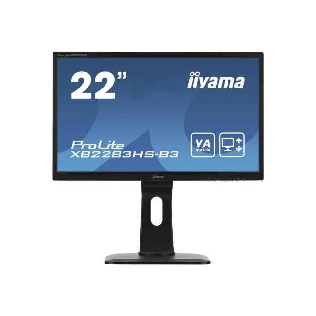 iiyama ProLite XB2283HS-B3 21.5" Full HD Monitor