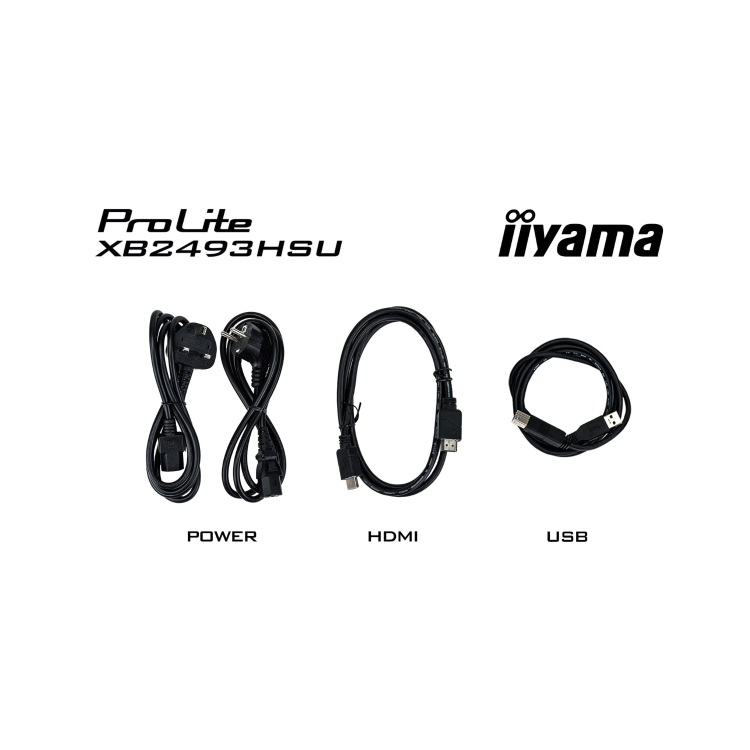 iiyama ProLite XB2493HSU 24" IPS Full HD 120Hz 1ms Ergonomic Monitor 