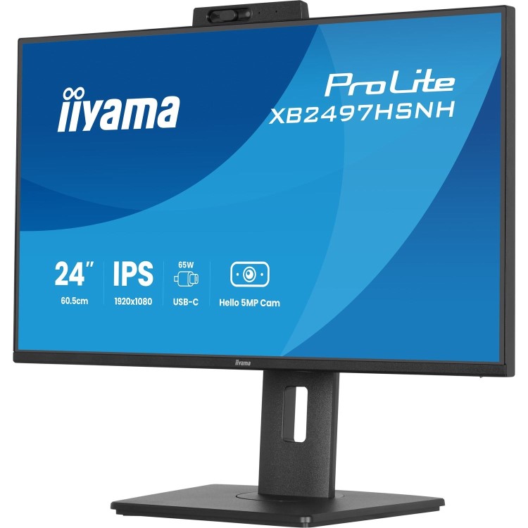 iiyama ProLite XB2497HSNH 24" IPS Full HD Height-Adjustable Monitor