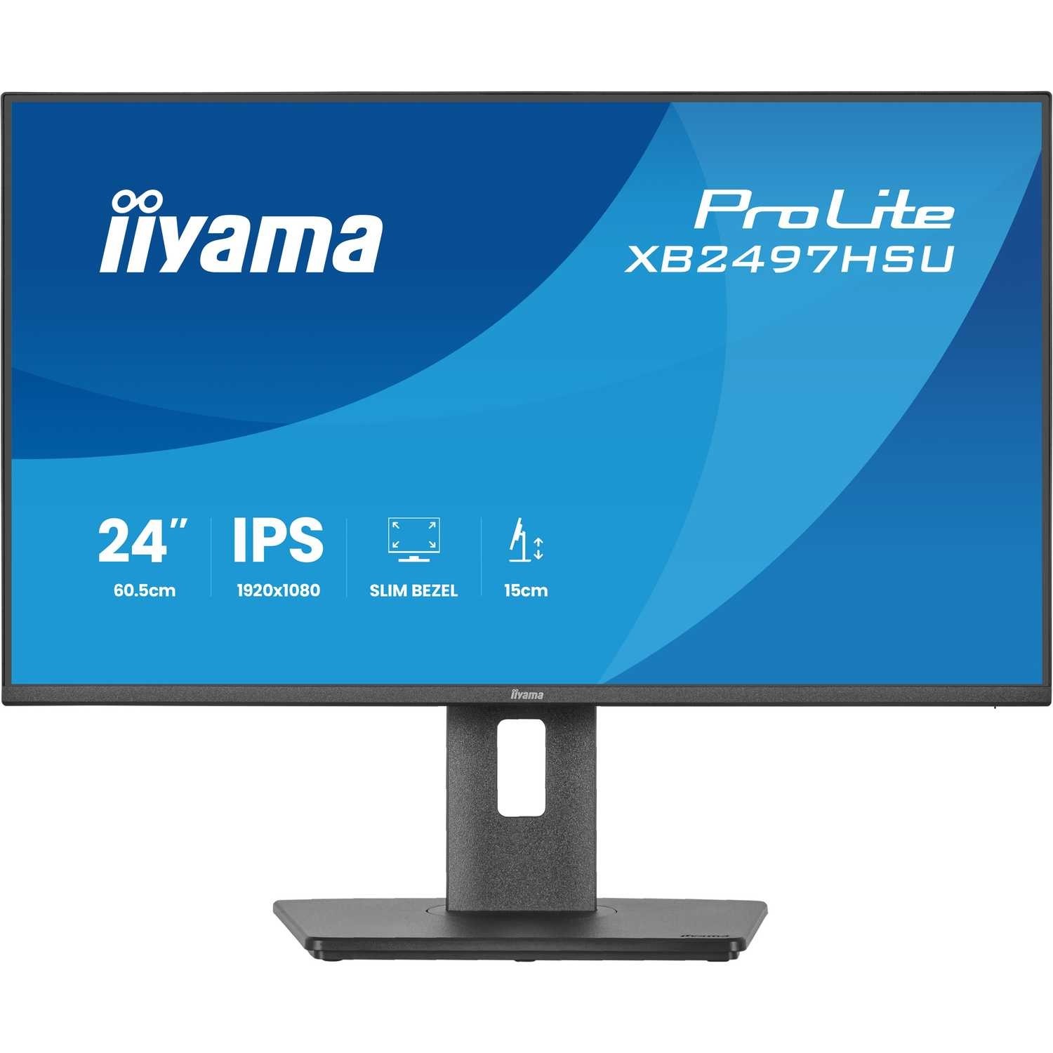 ProLite XB2497HSU 24 IPS Full HD Height Adjustable Monitor