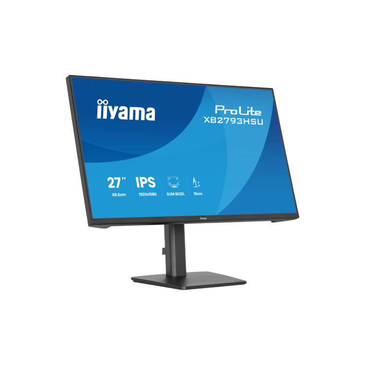 iiyama ProLite XB2793HSU 27" IPS Full HD 120Hz 1ms Ergonomic Monitor 