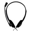 Home &amp; Office Noise Cancelling Stereo Head Set with Microphone 3.5mm Jack - Black
