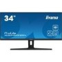 iiyama ProLite XCB3494WQSN-B1 34" UWQHD VA 120Hz Ultrawide Curved Monitor with USB-C Dock