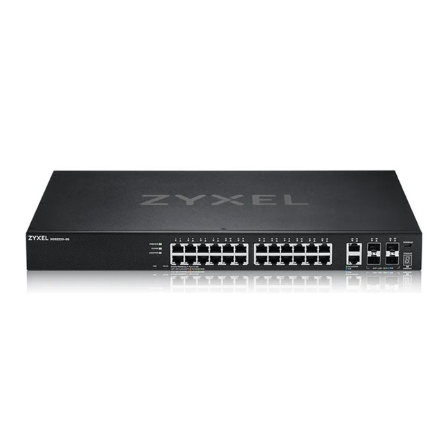 XGS2220 30 NebulaFlex Pro 24 Port Layer 3 Managed Rackmount Gigabit Switch