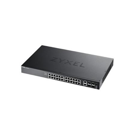 Zyxel XGS2220-30 NebulaFlex Pro 24-Port Layer 3 Managed Rackmount Gigabit Switch