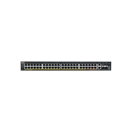 Zyxel XGS2220-54FP NebulaFlex Pro 48-Port Layer 3 Managed Rackmount Gigabit PoE+ Switch