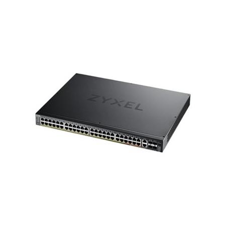 Zyxel XGS2220-54FP NebulaFlex Pro 48-Port Layer 3 Managed Rackmount Gigabit PoE+ Switch