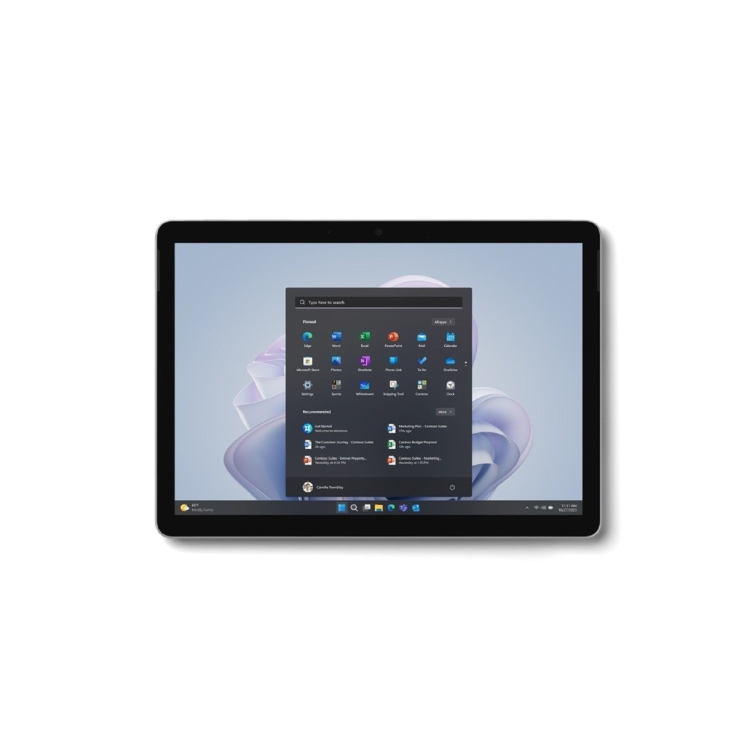 Refurbished Microsoft Surface Go 4 Intel N200 8GB 64GB 10.5 Inch Windows 11 Pro Tablet - Platinum