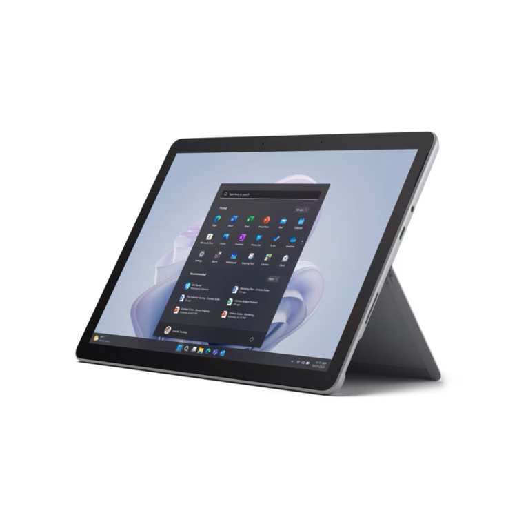Refurbished Microsoft Surface Go 4 Intel N200 8GB 128GB 10.5 Inch Windows 11 Pro Tablet - Platinum