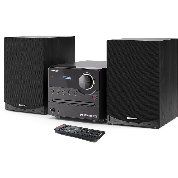Sharp Wireless Hi-Fi Micro System Speaker - Black