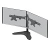 Xtrfy ST2 Monitor Stand for 2 Monitors - 15&quot; to 24&quot; in Black
