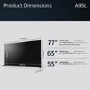 Sony BRAVIA XR A95L 55 inch Smart 4K Ultra HD Google OLED TV