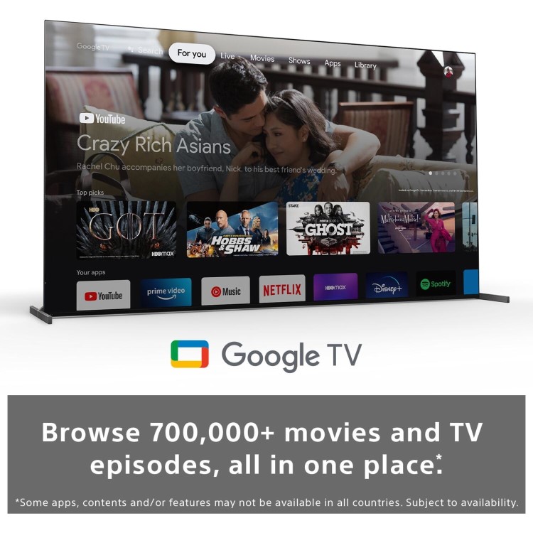 Sony A90J BRAVIA XR MASTER Series 83 Inch OLED 4K HDR Google Smart TV