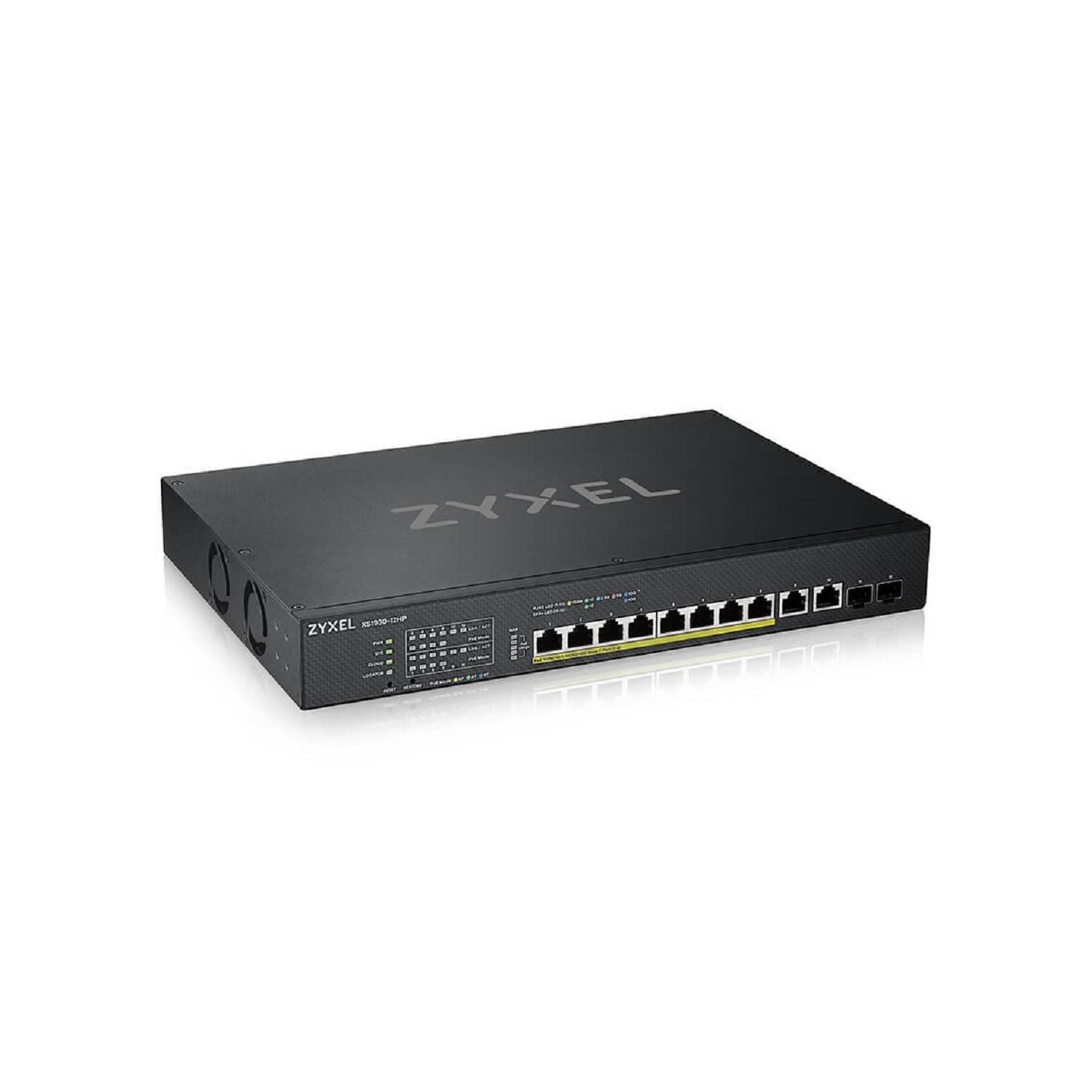 XS1930 12HP 8 Port Smart Managed Rackmount 10 Gigabit PoE+ Switch