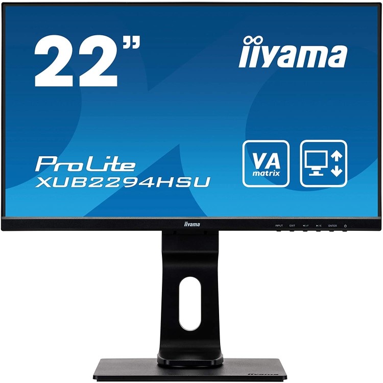 Iiyama ProLite XUB2294HSU-B1 22" Black