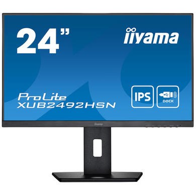 iiyama ProLite XUB2492HSN-B5 24" Full HD IPS Monitor