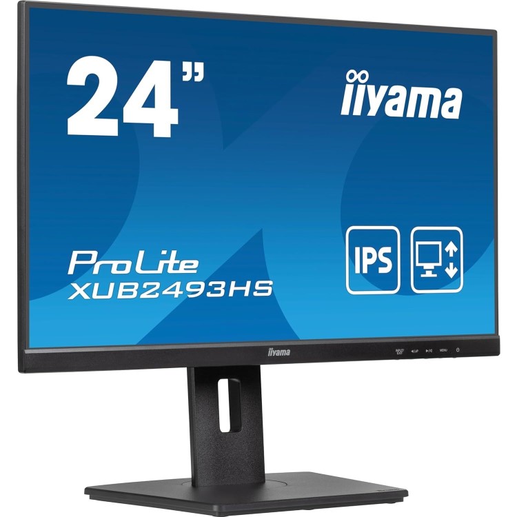 iiyama ProLite XUB2493HS 24" IPS Full HD 100Hz 0.5ms Height-Adjustable Monitor