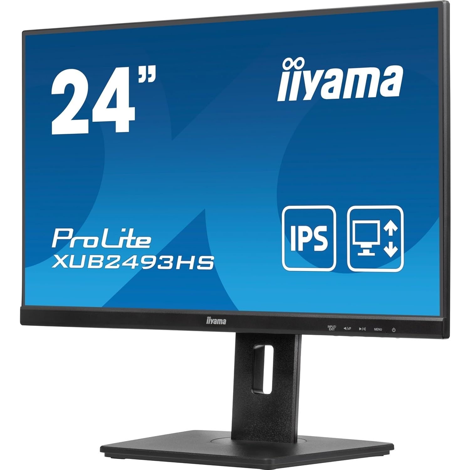 Iiyama ProLite XUB2493HS 24 IPS Full HD 100Hz 0 5ms Height Adjustable iiyama-prolite-xub2493hs-24-ips-full-hd-100hz-0-5ms-height-adjustable