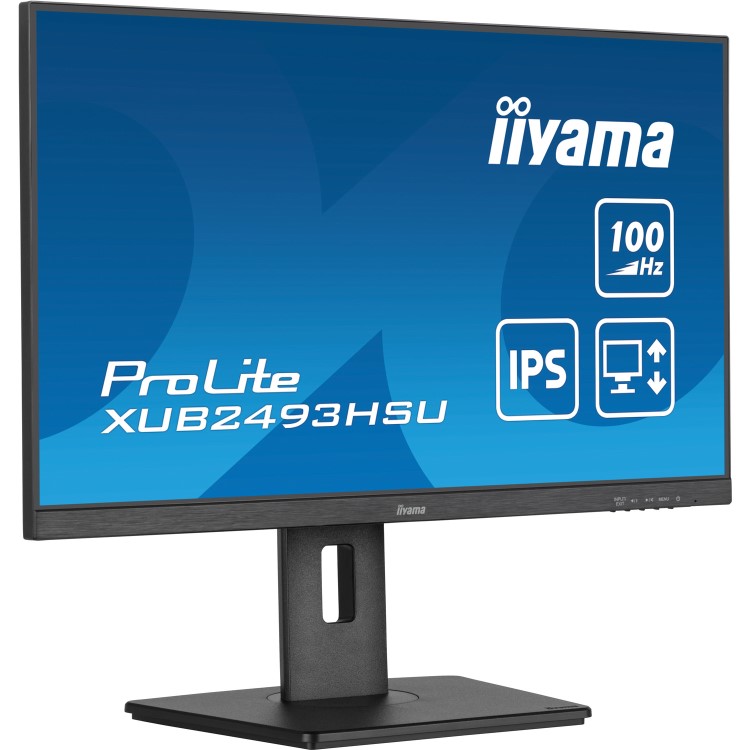 iiyama ProLite XUB2493HSU 24" IPS Full HD 100Hz Height-Adjustable Monitor