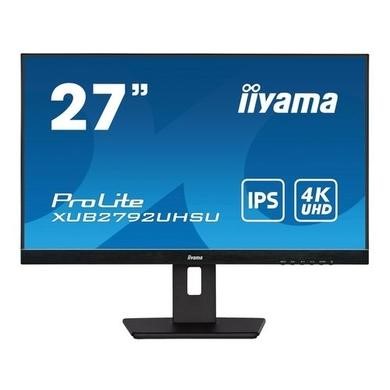 Iiyama ProLite XUB2792UHSU 27" IPS 4K UHD Height-Adjustable USB-C Monitor