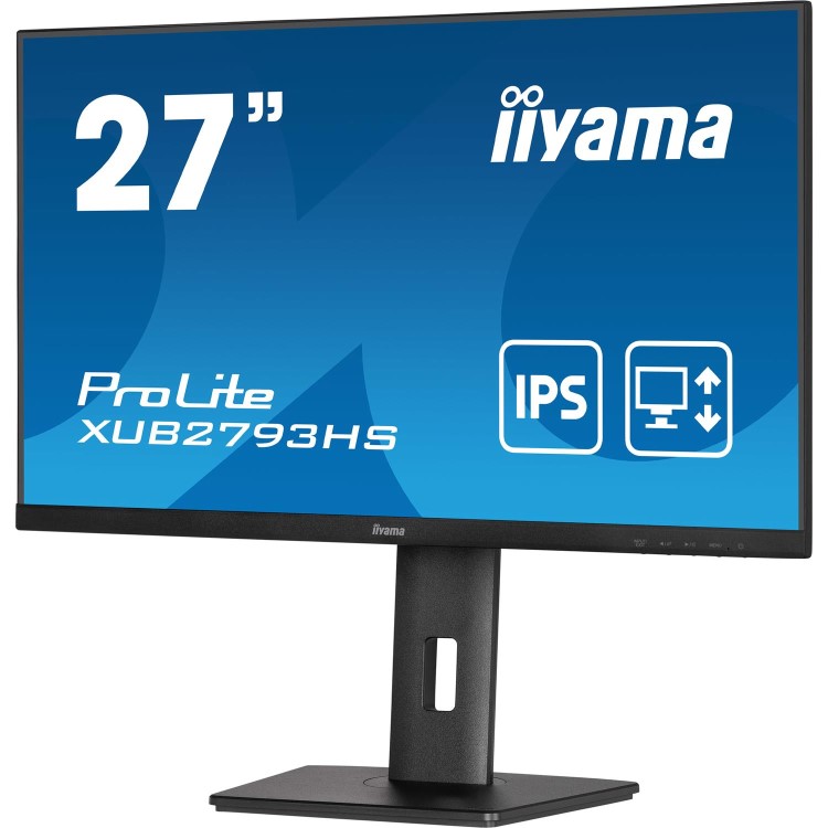 iiyama ProLite XUB2793HS 27" IPS Full HD 100Hz Height-Adjustable Monitor