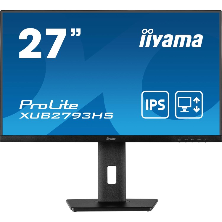 iiyama ProLite XUB2793HS 27" IPS Full HD 100Hz Height-Adjustable Monitor