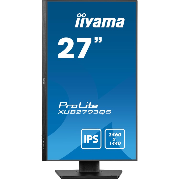 iiyama XUB2793Q 27" IPS WQHD 100Hz height adjustable stand Monitor