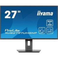 iiyama ProLite XUB2797UHSNP 27" IPS 4K UHD USB-C KVM Height-Adjustable Monitor