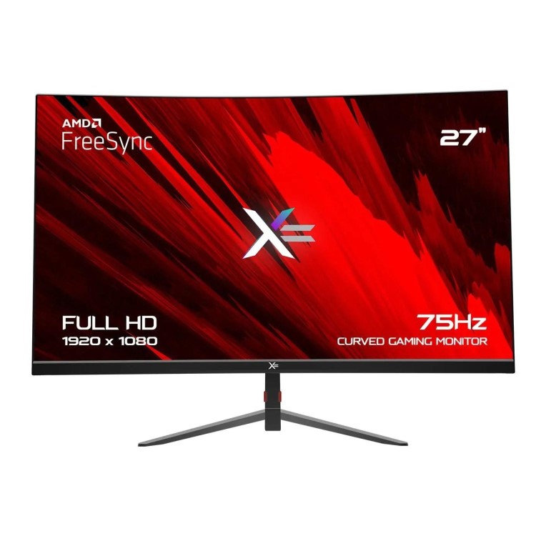 AWD IT Mini Cube RTX 4060 Windows 11 Gaming PC + 27" Full HD Curved Gaming Monitor